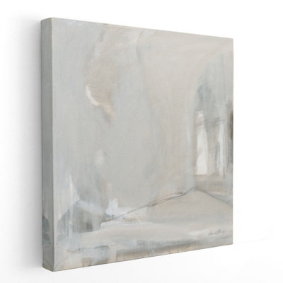 Delicate Grey - Canvas Print Wall Art