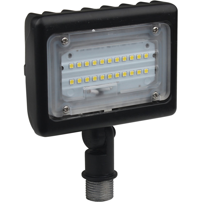 1593-Lumen 15-Watt Bronze Hardwired LED Flood Light 1593-Lumen 15-Watt Bronze Hardwired LED Flood Light