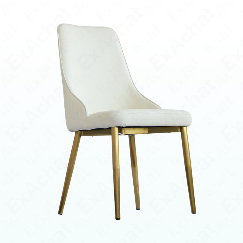 Table de salle à manger 59,05 po Modern White Stone