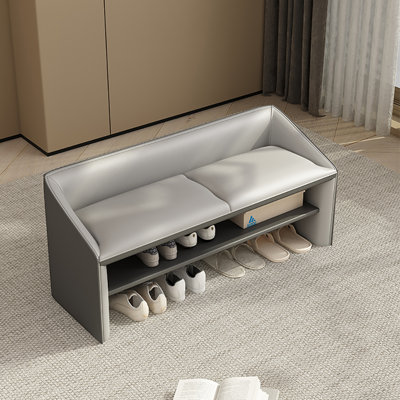39.4in Multi-functional Shoe Storage Bench