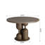 Table de salle à manger en bois massif noyer foncé 39 po Amberly-1933499929