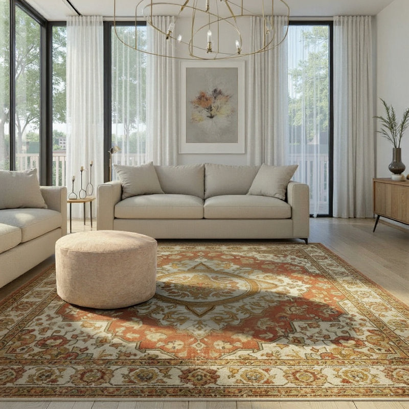 Pouf court Komodo Sand, Sable