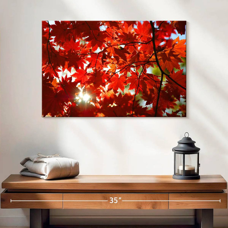 Alvord Maple Leaves, 16" H x 24" W