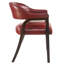 Ensemble de 3 chaises de salle à manger de style Mid-Century moderne en similicuir rembourré, structure en bois massif, sièges de cuisine et de salle à manger confortables LUMera-100888063