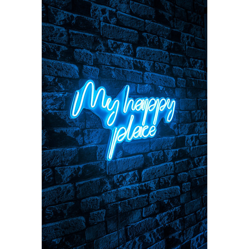 Bande lumineuse néon flexible à DEL, bleu, 21,7 po x 12,2 po x 0,8 po | IP67 imperméable, gabarit en mousse de PVC, courant continu 12 V, 240 lumens, 7500 K | Parfait pour la décoration intérieure, les fêtes et les événements, installation facile avec un cordon de 375 cm