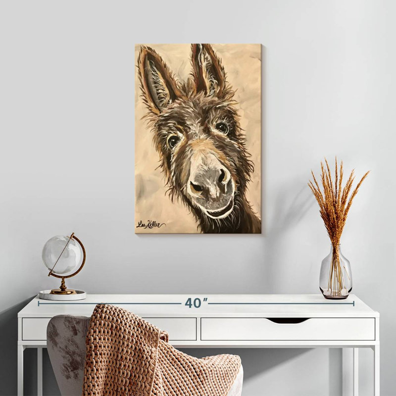 Brampt Donkey, 24" H x 16" W