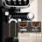 20BAR Slim Vertical Espresso Machine With Milk Frother, Built-In Cup Warmer, 43 OZ Detachable Tank For Rich Espresso, Americano, Latte, Compact Space-Saving Design, Screen Button