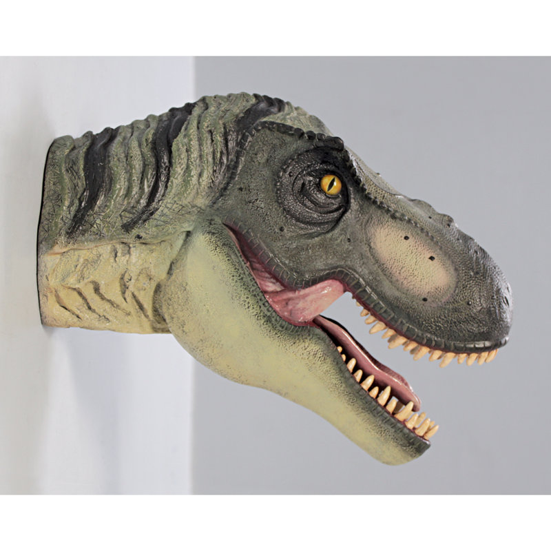 Décoration murale de tyrannosaure roi reproduit à l'échelle