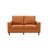 Harlean 60.2'' Faux Leather Loveseat-987388350