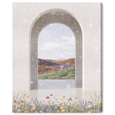 Window To Paradise Print by Oliver Gal