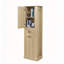 Grande armoire de rangement avec compartiment inclinable et tablettes réglables-132873069