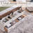 Farmhouse King Bed With 80" Tall Storage Headboard With 4 Drawers And Storage Bench，Rustic Wood Platform Bed Frame-381096198-370698463