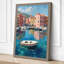 Mediterranean Harbor Coastal - Wrapped Canvas-663580487-663580497