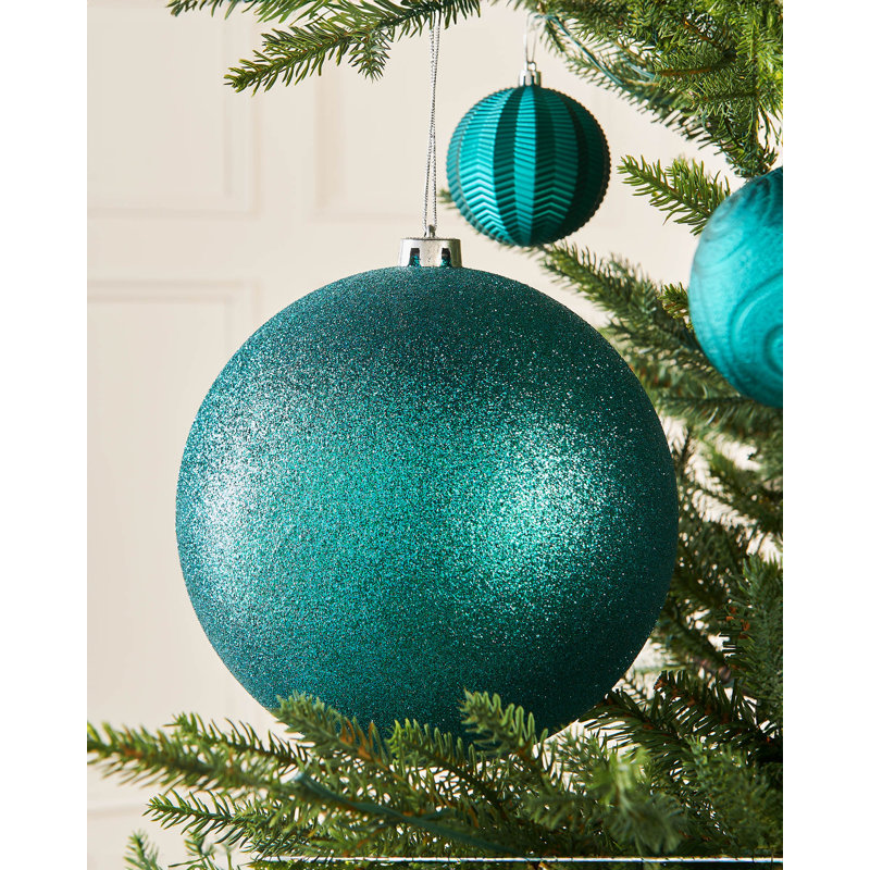 Solid Colour Plastic / Acrylic Bauble, 21.84cm H x 19.99cm W x 19.99cm D