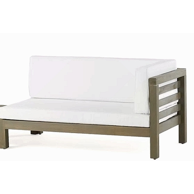 CORNER BENCH, Gray, White