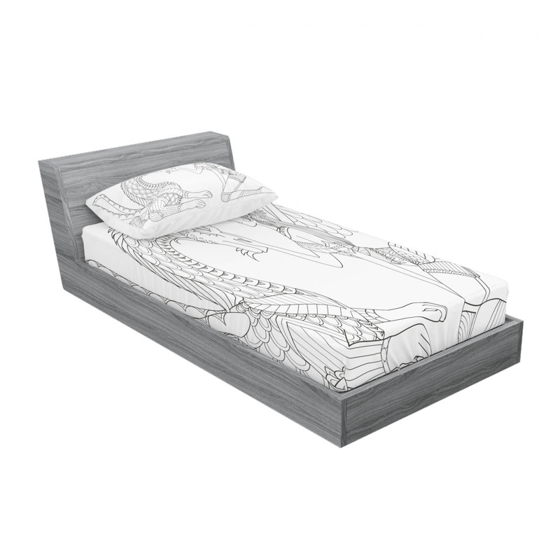 Ensemble de draps fai, Ensemble de draps pour lit simple TG avec drap-hou