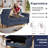 Linen Flared Arm Loveseat with Storage-47937123-46435550