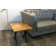 Mota Solid Wood Top End Table