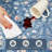 9x12 Floral Area Rug, Washable Non Slip Foldable Rug for Dining Room Office, Blue-1369980593-1369980620