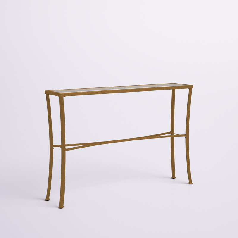 Paeton 48'' Glass Top Console Table