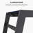 Outdoor Metal Chaise Lounge with Table-1675450434