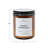 Amber Lidded Amber Glass Jar Candle