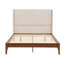 Base de lit plateforme en bois de bambou massif avec tête de lit-1658204301-1669108753