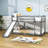 Holenice Kids Twin Over Twin Bunk Bed-670295355
