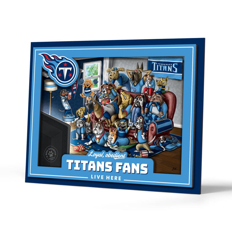  NFL Tennessee Titans Purebred Fans, art mural, Titans du Tennessee