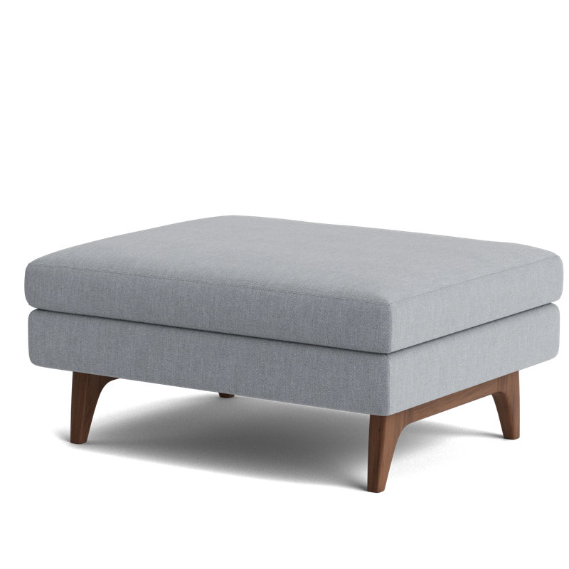 Tyler Ottoman, Performance Weave - Zinc