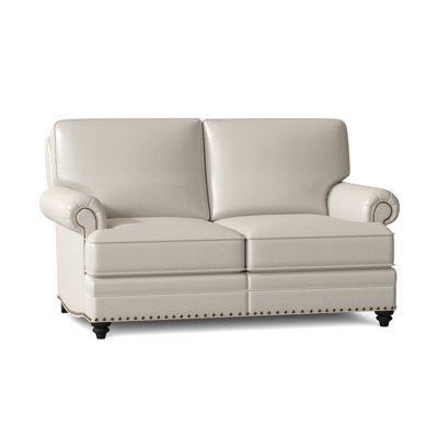 Carrado Leather Loveseat