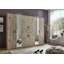 Sadako 8 Door Manufactured Wood Wardrobe