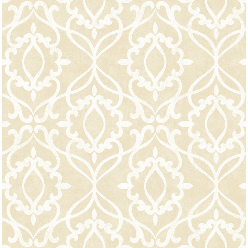 Aliyah 10m x 53cm Wallpaper Roll, Gold