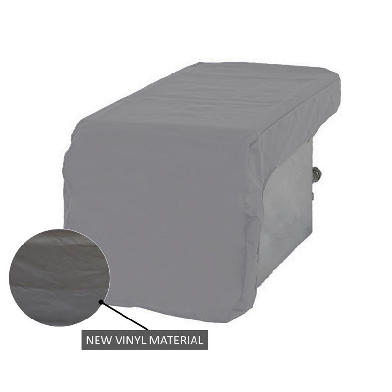 Covered Living 13.75'' W x 24'' D Grill Cover, Gray