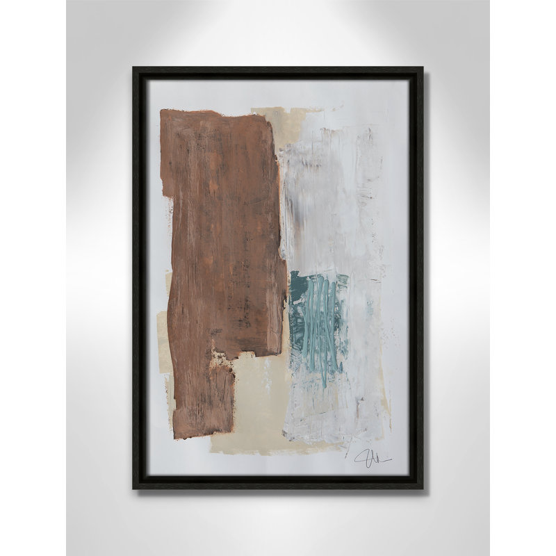 Together We Work " Together We Work I " by Filippo Ioco, Espresso Framed, 19.5'' H x 13.5'' W x 2'' D
