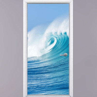 Nautical & Beach Door Decal