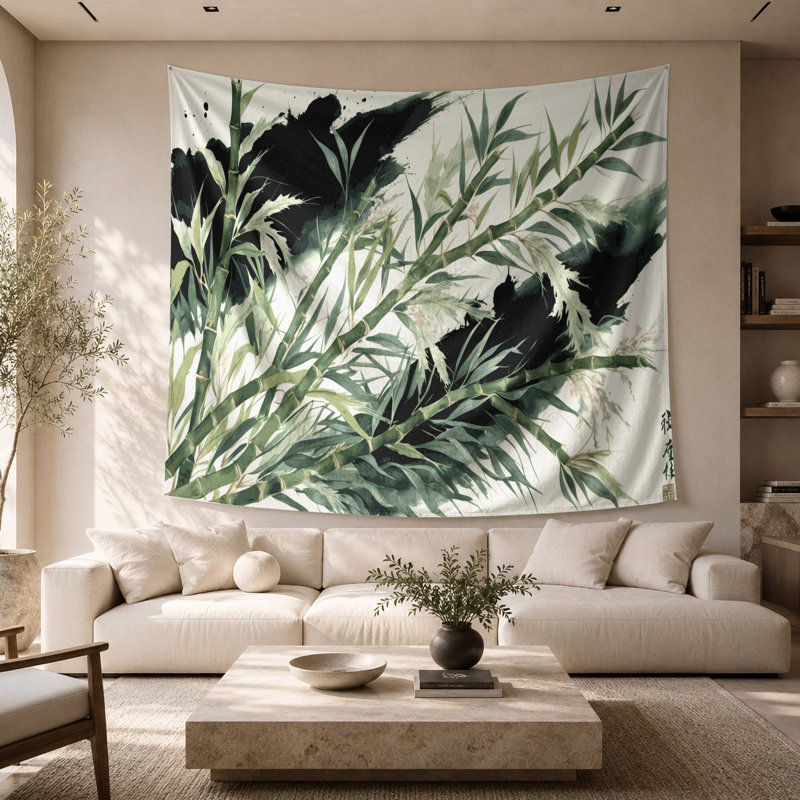 Tapisserie murale «Légumes japonais», 26" x 36"