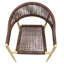 Fauteuils d'extérieur en osier de largeur 22 po Demica-71598924