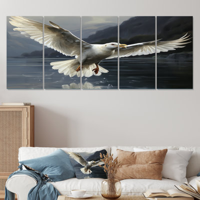 "Vol de mouettes 5 pièces", 5 pièces