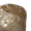 Dafina Round Bowl Uneven Rough Gold Finish