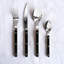Bistrot Solid 4 - Piece Stainless Steel Flatware Set - Service for 1-425606397