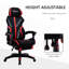 Fauteuil inclinable pour ordinateur de bureau avec repose-pieds Vinsetto