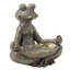 Statue bronze de grenouille de yoga MGO