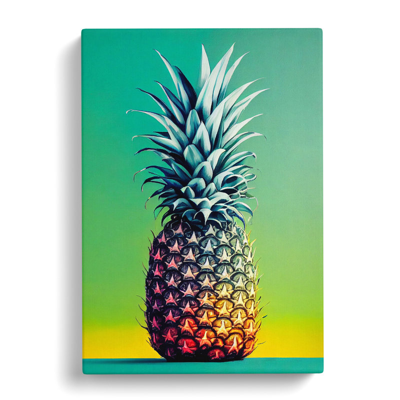 Jasen Pineapple Vol.2 - Wrapped Canvas, 50cm H x 35cm W x 3cm D