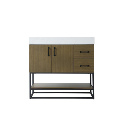 Meuble-lavabo simple 36 po