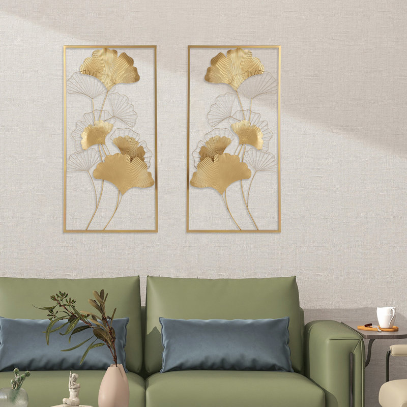 Plants & Flowers Wall Decor on Metal
