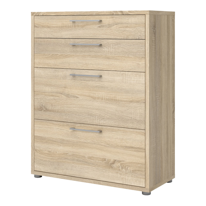Eggen 4 Drawer 226.6cm W Chest, Oak