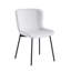 Ravn Fabric Dining Chairs with Steel Legs-1617995476