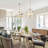 15.75 In. 3-Light Modern Gold Chandelier Hanging Pendant Light With Cone Clear Glass Shade