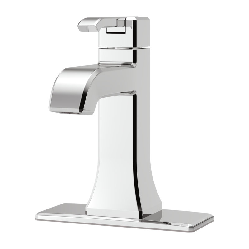 Robinet de salle de bain avec drain Park Avenue, Chrome poli